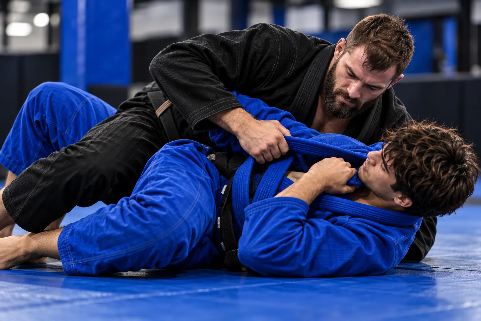 Brazilian Jiu Jitsu ground-control training